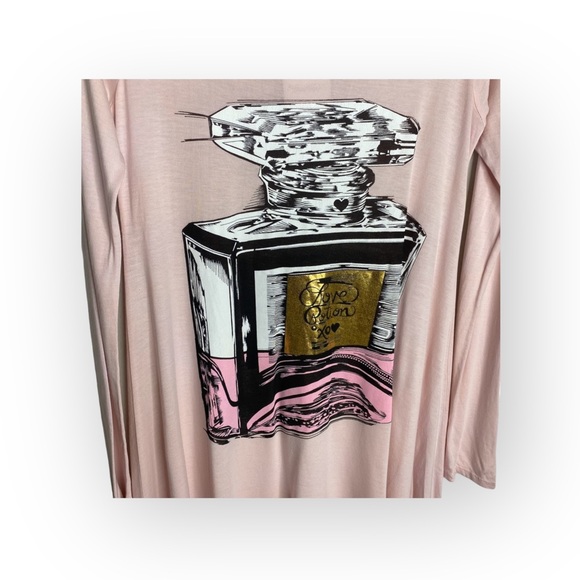 new Lauren Moshi ❤︎ Color Love Potion Bottle Mini Dress ❤︎ Pastel Pink ❤︎ Medium - Picture 8 of 17